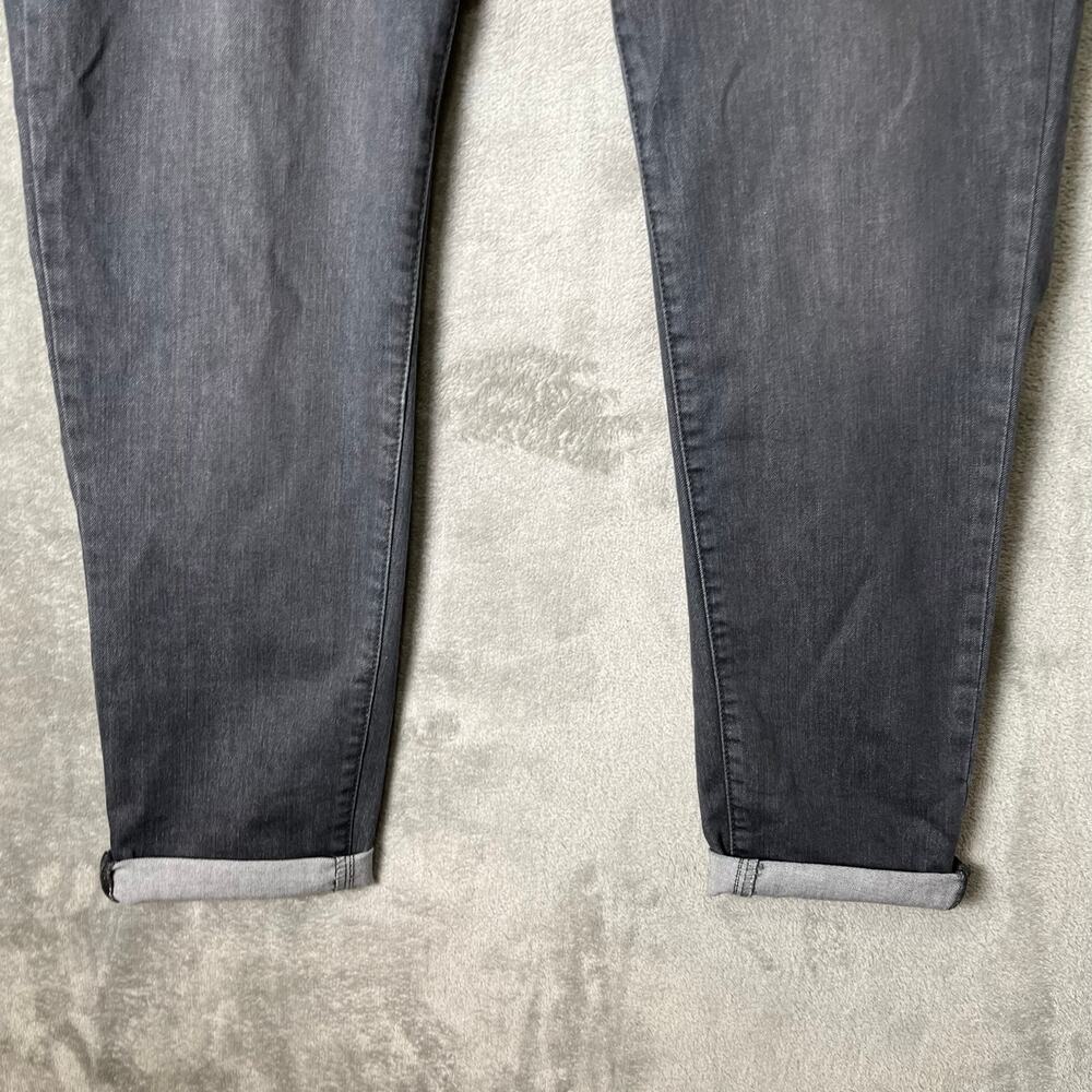 Democracy Ab-solution Ankle Skimmer Jeans Gray Wash 14W Slimming Panels New - Picture 3 of 9